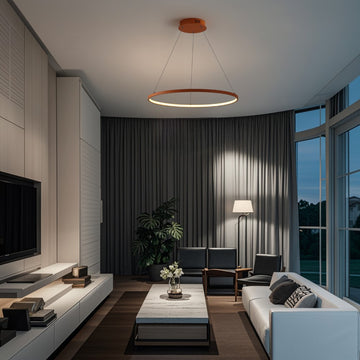 Brice Modern Contemporary Iron Integrated LED Pendant